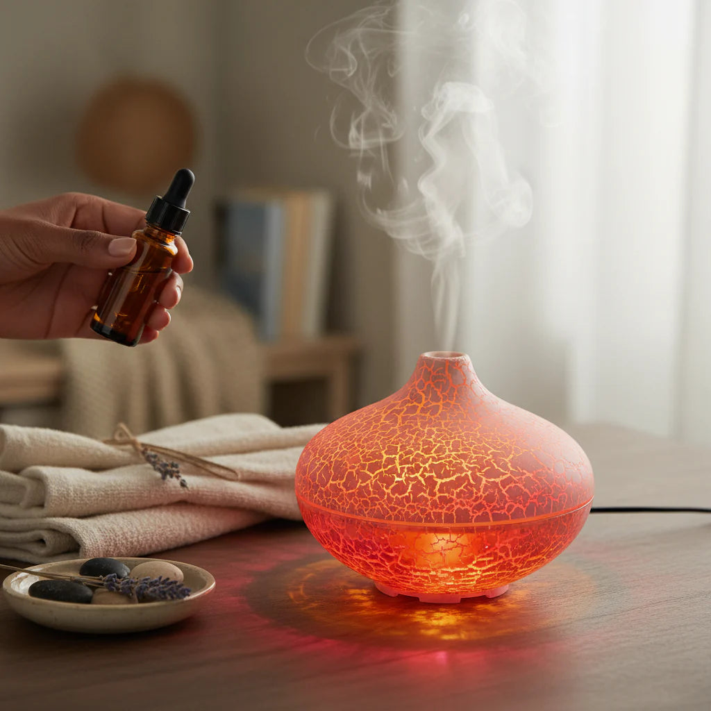 The SereniQ GlowMist™ Crystal Humidifier